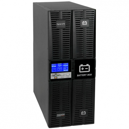 ИБП HIDEN EXPERT UDC9206S-RT (with PDU), встроенные акб в корпусе (9А/ч х 16шт),6 kVA/6 kW (PF=1)