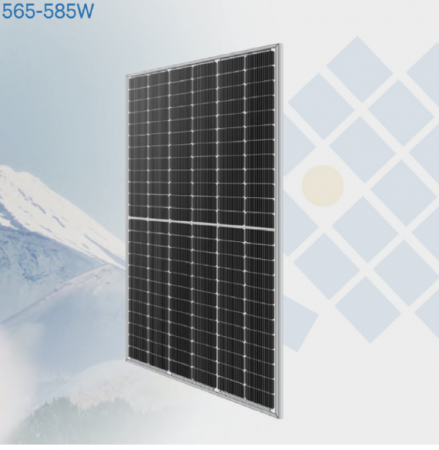 Солнечная панель Leapton 570 Вт LP182-M-72-NB-Bifaciale/ Япония/ двусторонний/ стекло 4 мм/ в алюминиевой раме