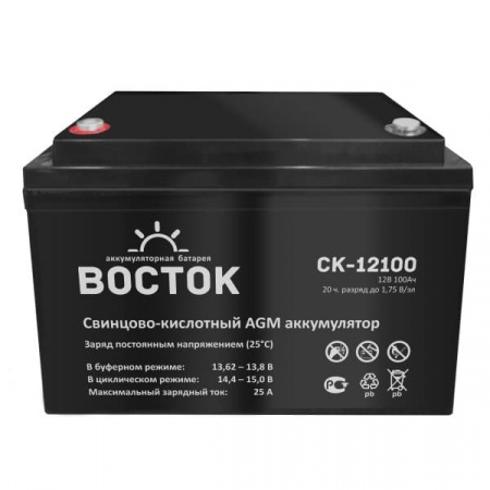 ИБП ДЛЯ КОТЛА |  Комплект ИБП Рубин Старт 600 + (АКБ) Аккумуляторная батарея Восток PRO СК-12100