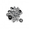 Hiden Rack Rail set 2U (Rail Kit 2U)