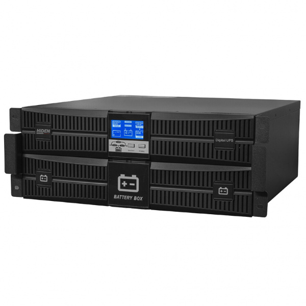 ИБП HIDEN EXPERT UDC92010S-RT, встроенные акб в корпусе (9А/ч х 16шт),10 kVA/10 kW (PF=1)