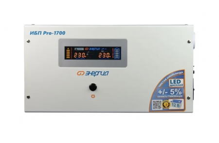 Инвертор (ИБП) Энергия ИБП Pro-1700